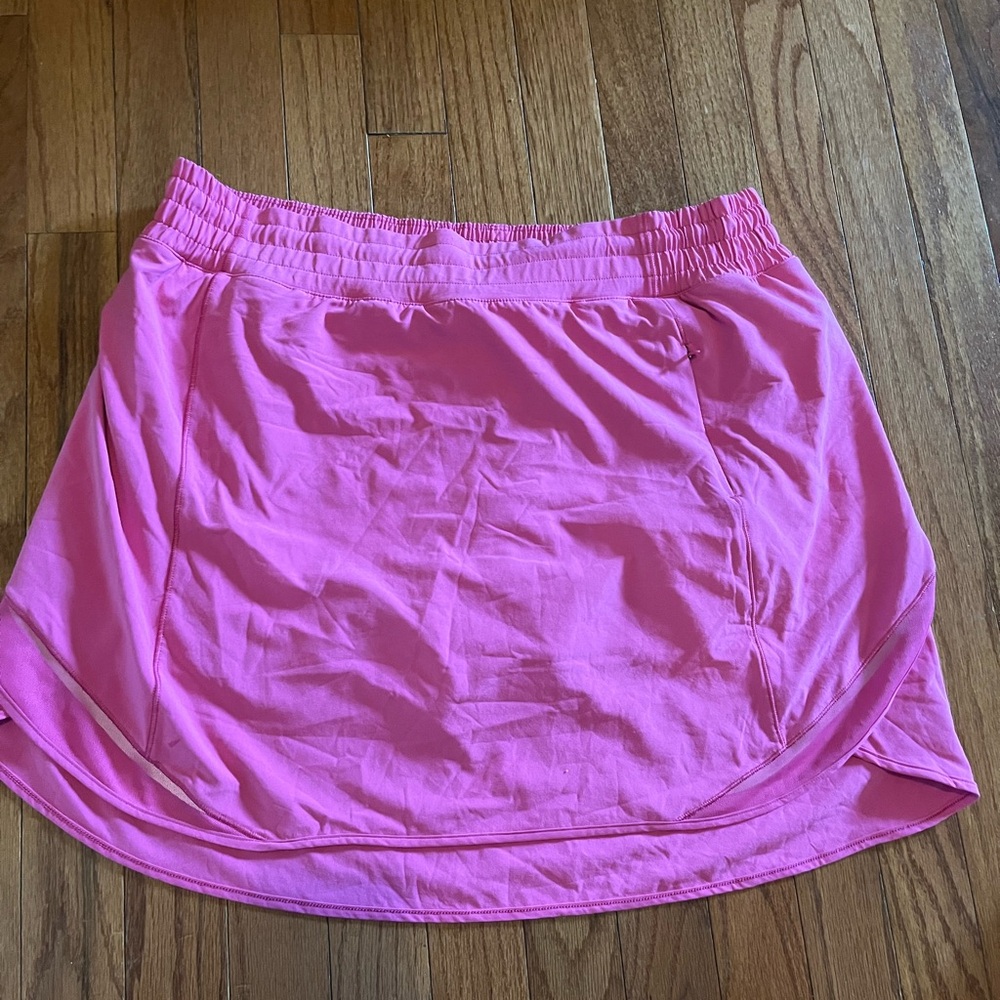 Lululemon skort- shorts under skirt